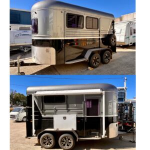 Jillaroo Manual Rollout Awning for Horsefloat/Gooseneck - Image 3