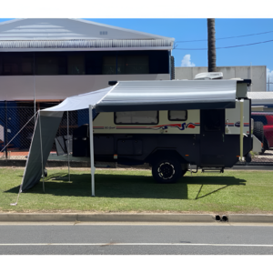 Jillaroo Awning Porch / Extension with end wall Privacy Screen/Sunshade - Image 4