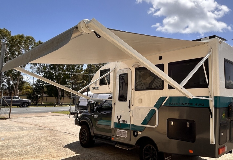 Jillaroo Rafter for Caravan Stability in Brisbane Weather